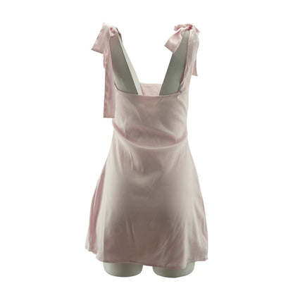 Peach Mini Dress