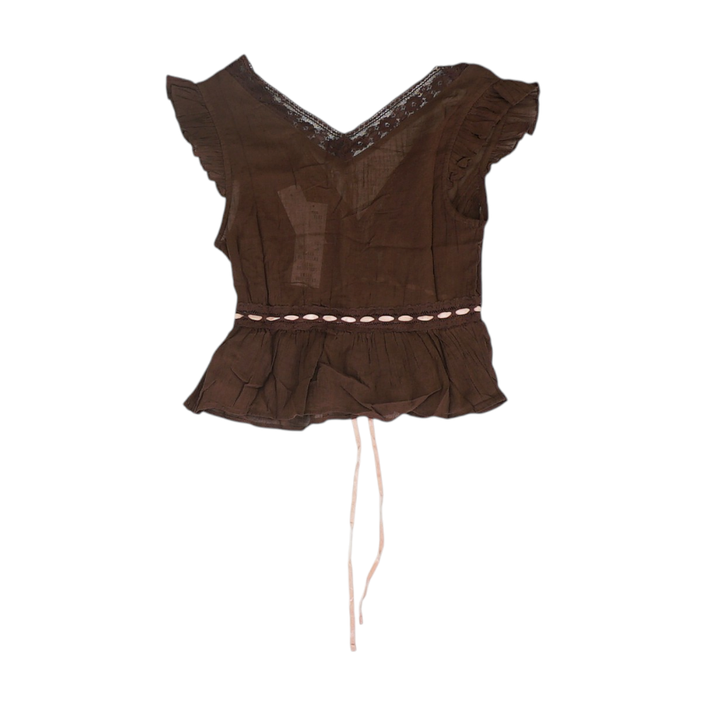 Brown Blouse