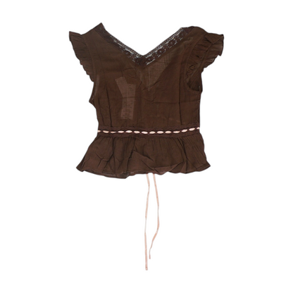 Brown Blouse