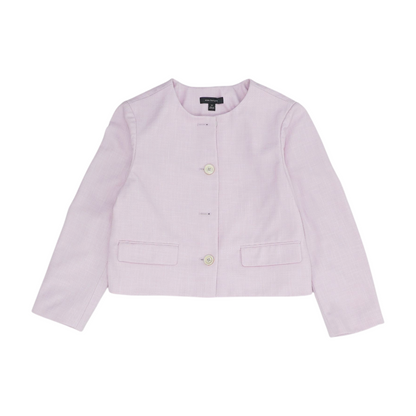 Pink Petite Solid Blazer