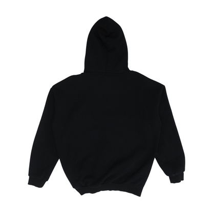 Black Solid Hoodie Pullover
