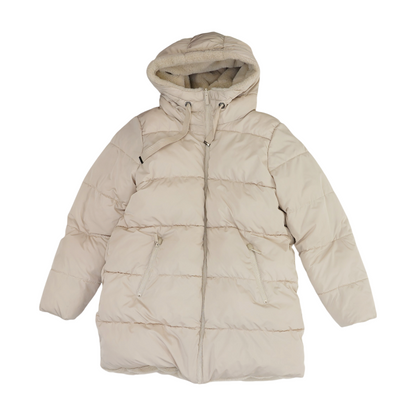 Beige Solid Jacket