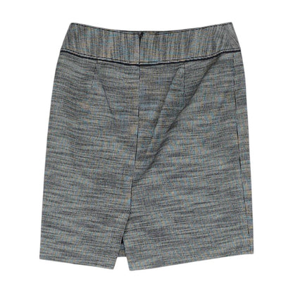 Black Check Mini Skirt