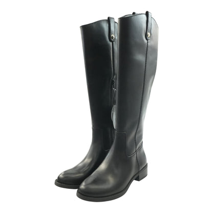 Black Knee-High Boots