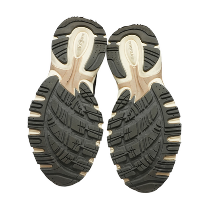 Brown Low-Top Athletic Shoes