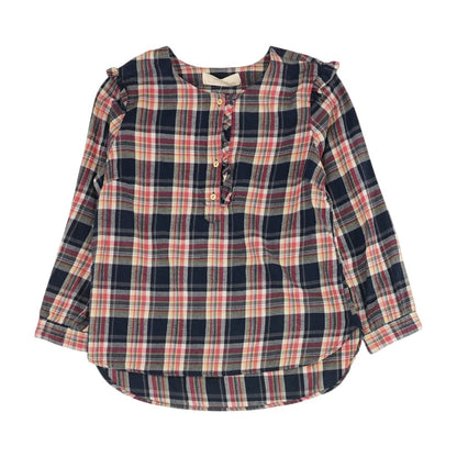 Navy Plaid T-Shirt