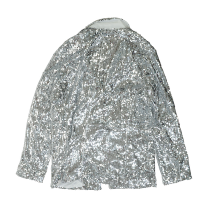 Silver Solid Jacket