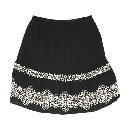 Black Misc Mini Skirt