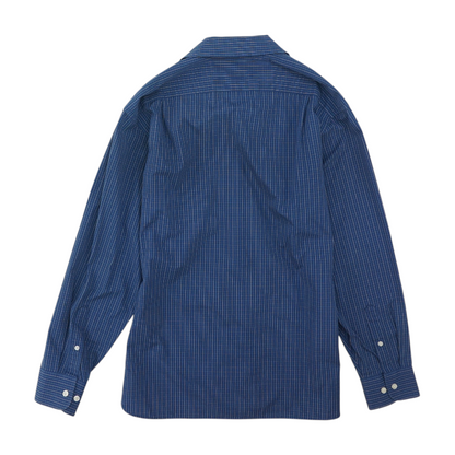 Blue Check Long Sleeve Button Down