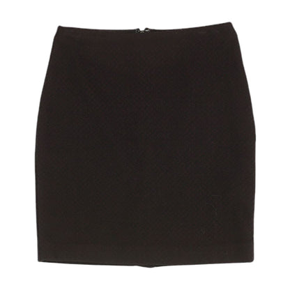 Black Misc Mini Skirt
