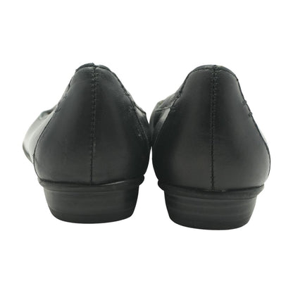 Navy Ballet Flats