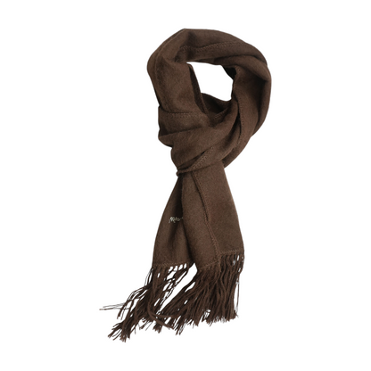 Brown Wool Scarf