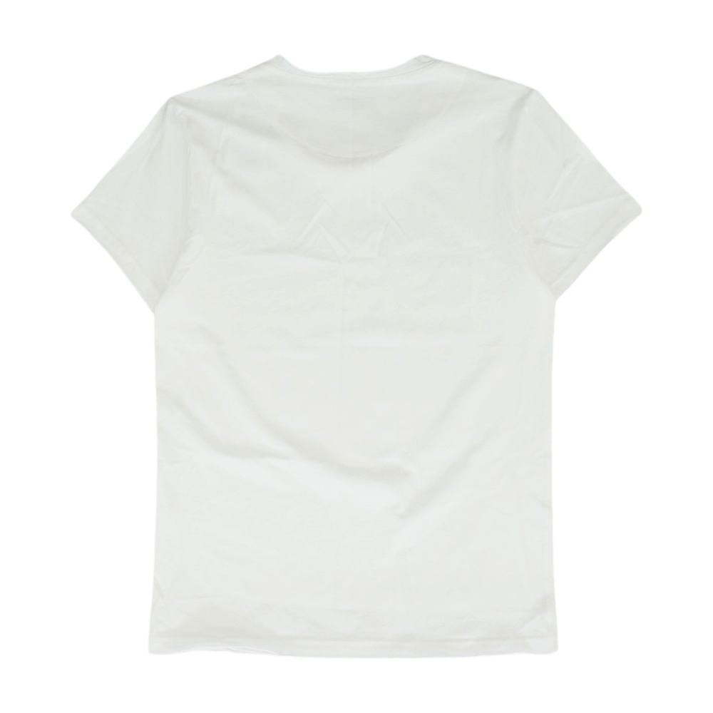 White Solid T-Shirt