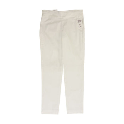 White Casual Pants