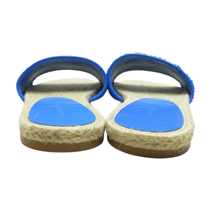 Blue Flat Sandals