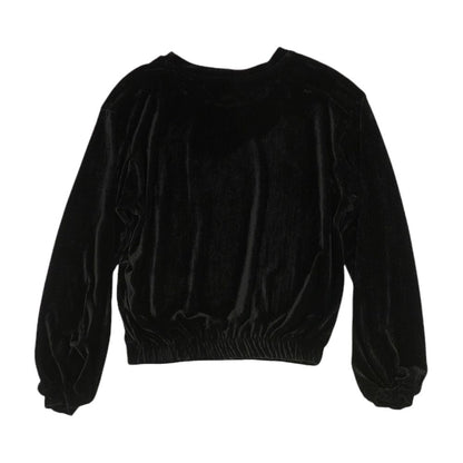 Black Solid Sweater
