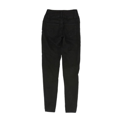 Black Solid Jeans