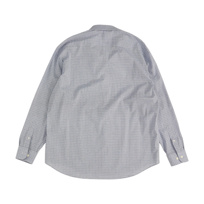 Blue Check Long Sleeve Button Down