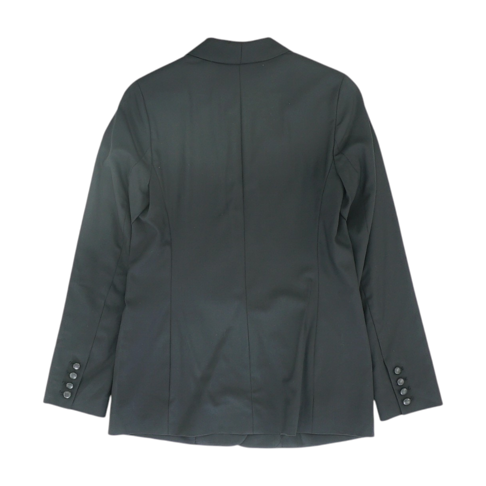 Black Solid Blazer