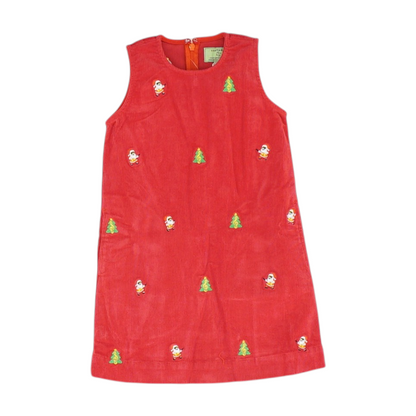 Red Graphic Dress