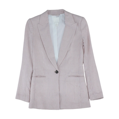 Pink Striped Blazer