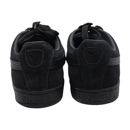 Suede Classic Black Low Top Athletic Shoes