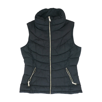 Black Solid Vest