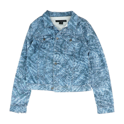 Blue Graphic Jacket