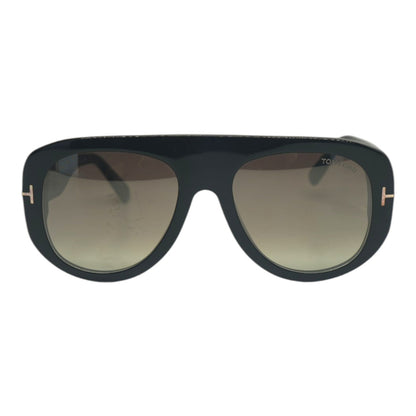 Black Cecil Aviator Sunglasses