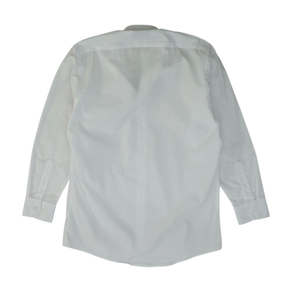 White Long Sleeve Button Down