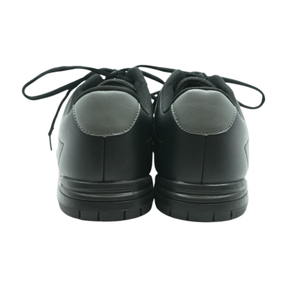 Black Low-Top Athletic Shoes