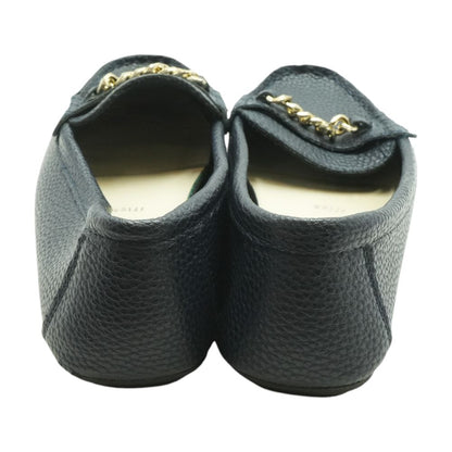 Navy Loafer Flats