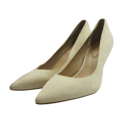 Cream Pump Heels