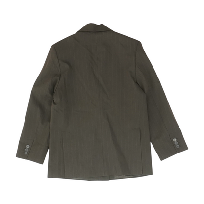 Brown Striped Blazer