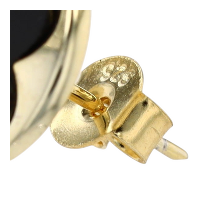 Sterling Silver Onyx Stud Earrings