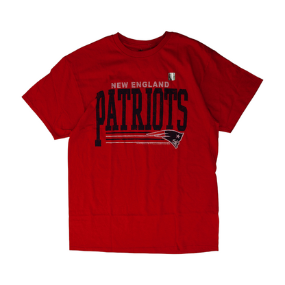 Red New England Patriots Solid T-Shirt
