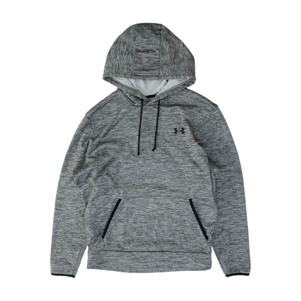 Gray Solid Hoodie Pullover