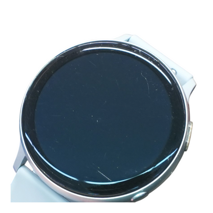 44mm Galaxy Watch Active2 Blue Smartwatch Gray Band M/L