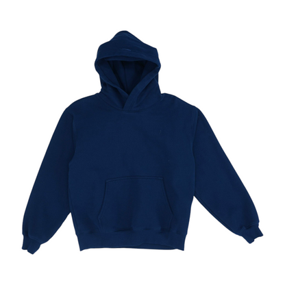 Navy Solid Hoodie Pullover