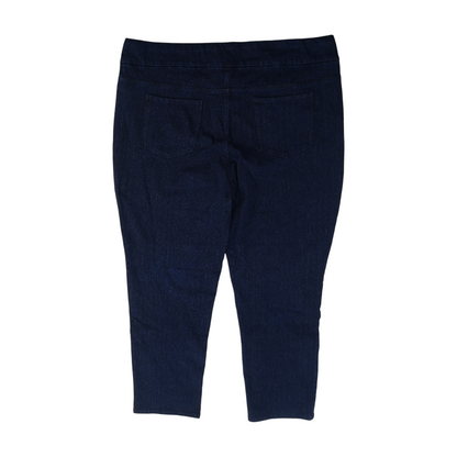 Navy Plus Straight Jeans