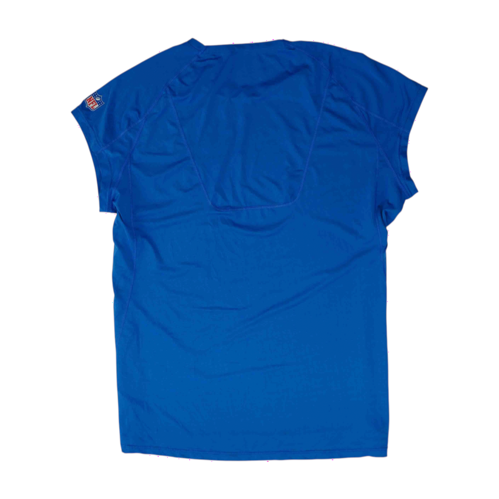 Blue Solid Active T-Shirt