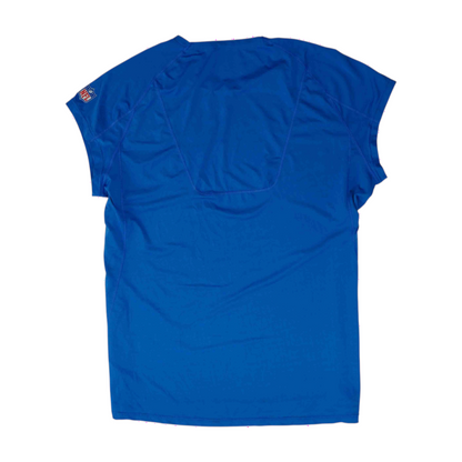 Blue Solid Active T-Shirt