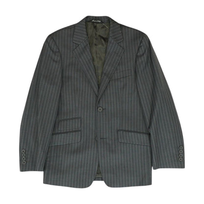 Charcoal Striped Sport Coat