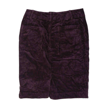 Burgundy Mini Skirt