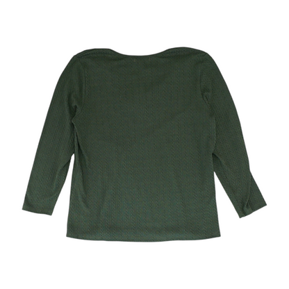 Green Plus Pullover Sweater