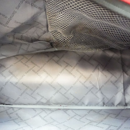 Red Weekender Bag
