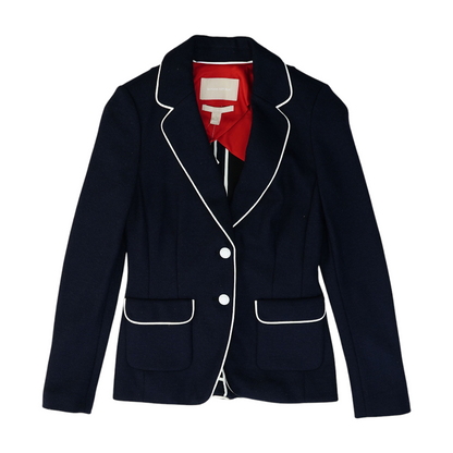 Navy Solid Blazer