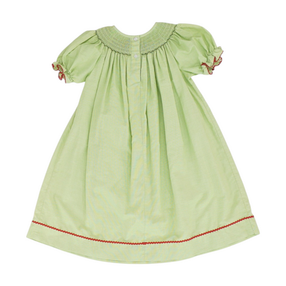 Green Check Dress