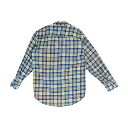 Vintage Multi Plaid Flannel Button Down