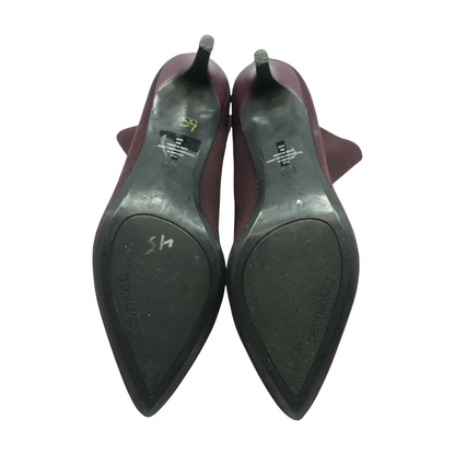 Deep Purple Ankle Boots